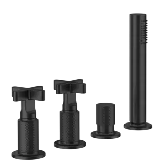 Смеситель для ванны Gessi INCISO 58143#187 состарен.бронза