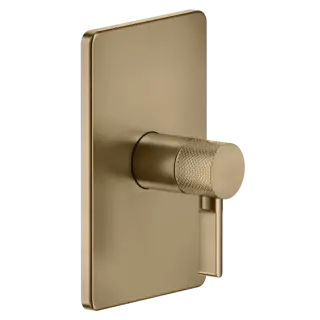 Смеситель для душа Gessi INCISO 58061#726 Warm Bronze Brushed PVD