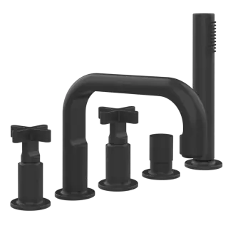 Смеситель для ванны Gessi INCISO 58140#299 черный XL