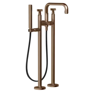 Смеситель для ванны Gessi INCISO 58129#708 браш.Медный PVD