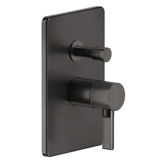 Смеситель для душа Gessi INCISO 58079#707 Black Metal Brushed PVD