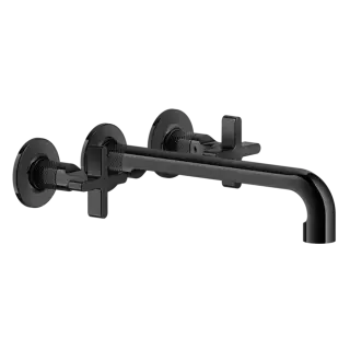 Смеситель для раковины Gessi INCISO 58192#706 Black Metal PVD