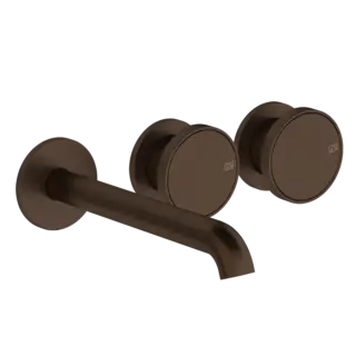 Смеситель для раковины Gessi ORIGINI 66090#845 темная бронза