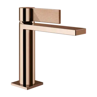 Смеситель для раковины Gessi INVERSO RIGATO 73551#030 цвет-Медный PVD