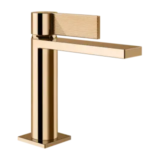 Смеситель для раковины Gessi INVERSO RIGATO 73551#735 цвет-Warm Bronze PVD