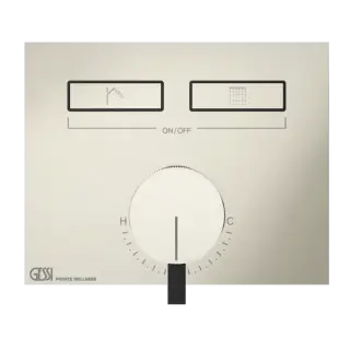 Смеситель для душа Gessi HI-FI 63079#720 NICKEL PVD