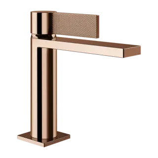 Смеситель для раковины Gessi INVERSO DIAMANTATO 73651#030 цвет-Медный PVD