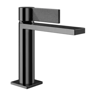 Смеситель для раковины Gessi INVERSO RIGATO 73551#706 цвет-Black Metal PVD