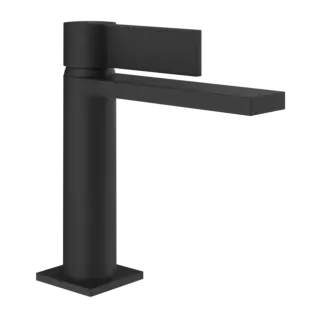 Смеситель для раковины Gessi INVERSO DIAMANTATO 73651#299 цвет-черный XL