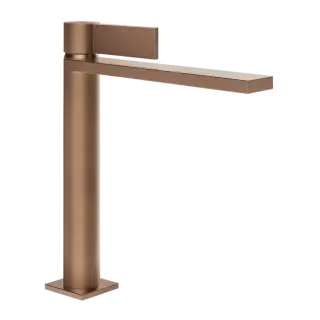 Смеситель для раковины Gessi INVERSO DIAMANTATO 73606#708 цвет-браш.Медный PVD