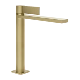 Смеситель для раковины Gessi INVERSO DIAMANTATO 73606#727 цвет-браш.латунь PVD