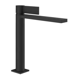 Смеситель для раковины Gessi INVERSO DIAMANTATO 73606#299 цвет-черный XL