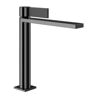 Смеситель для раковины Gessi INVERSO DIAMANTATO 73606#706 цвет-Black Metal PVD