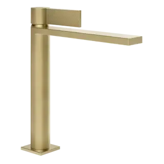 Смеситель для раковины Gessi INVERSO DIAMANTATO 73655#727 цвет-браш.латунь PVD