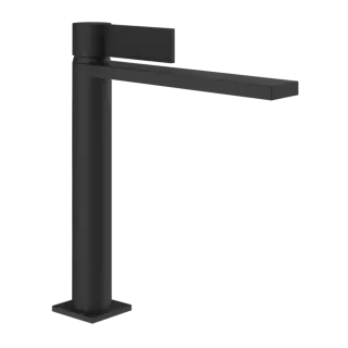 Смеситель для раковины Gessi INVERSO RIGATO 73506#299 цвет-черный XL