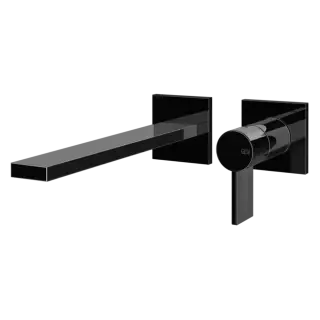 Смеситель для раковины Gessi INVERSO RIGATO 73588#706 цвет-Black Metal PVD