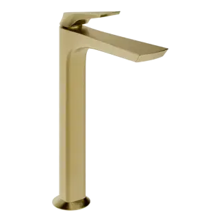 Смеситель для раковины Gessi VENTAGLIO 72004#727 цвет-браш.латунь PVD