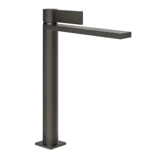 Смеситель для раковины Gessi INVERSO DIAMANTATO 73653#707 цвет-Black Metal Brushed PVD