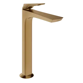 Смеситель для раковины Gessi VENTAGLIO 72053#726 цвет-Warm Bronze Brushed PVD