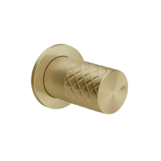 Смеситель для душа Gessi HABITO INTRECCIO 70199#727 цвет-браш.латунь PVD