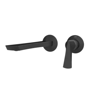 Смеситель для раковины Gessi VENTAGLIO 72088#299 цвет-черный XL