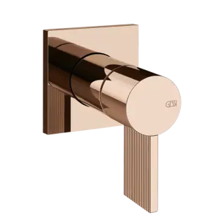 Смеситель для раковины Gessi INVERSO RIGATO 73509#030 цвет-Медный PVD