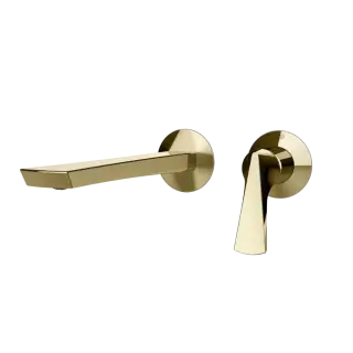 Смеситель для раковины Gessi VENTAGLIO 72088#710 цвет-латунь PVD