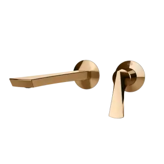 Смеситель для раковины Gessi VENTAGLIO 72088#735 цвет-Warm Bronze PVD