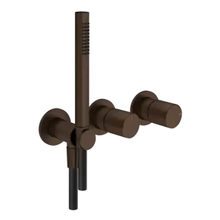 Смеситель для душа Gessi HABITO 70038#845 цвет-темная бронза