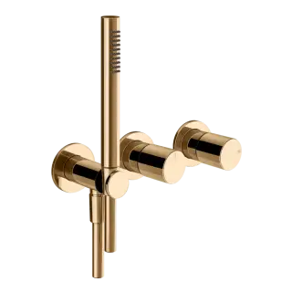 Смеситель для душа Gessi HABITO 70038#735 цвет-Warm Bronze PVD