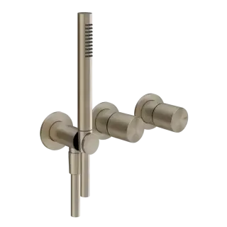 Смеситель для душа Gessi HABITO 70038#149 цвет-FINOX BRUSHED NICKEL