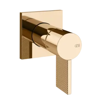 Смеситель для раковины Gessi INVERSO DIAMANTATO 73609#735 цвет-Warm Bronze PVD