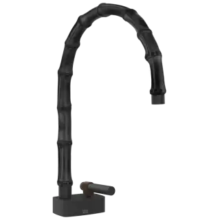 Смеситель для раковины Gessi Jacqueline 77319#299 цвет-черный XL