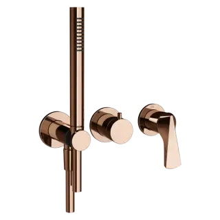 Смеситель для душа Gessi VENTAGLIO 72036#030 цвет-Медный PVD