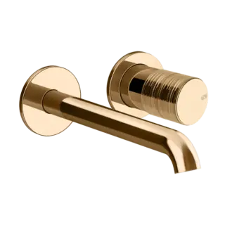 Смеситель для раковины Gessi HABITO TRAME 70388#735 цвет-Warm Bronze PVD