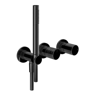 Смеситель для душа Gessi HABITO TRAME 70338#706 цвет-Black Metal PVD