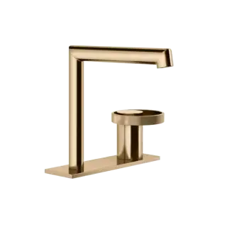 Смеситель для раковины Gessi ANELLO 63315#735 цвет-warm bronze PVD