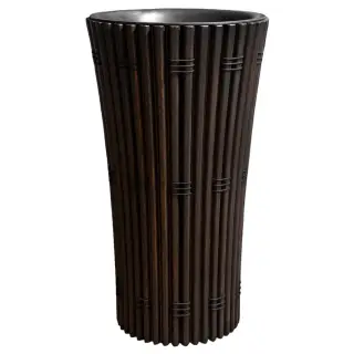 Раковина Antonio Lupi RAMSES RAMSES темная патинированая бронза/снаружи FRASSINO MOKA