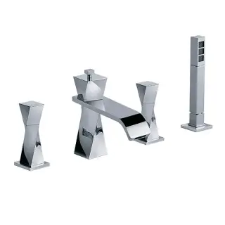 Смеситель для ванны Jorger Turn 623.40.100.000 chrome