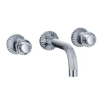 Смеситель для раковины Jorger CRONOS CRYSTAL 637.30.360.000 chrome