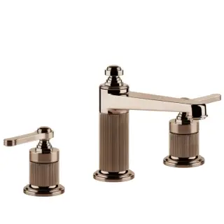 Смеситель для раковины Gessi VENTI20 65014#030 цвет-медь PVD