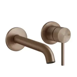 Смеситель для раковины Gessi FLESSA 54086#708 цвет-браш.медь PVD