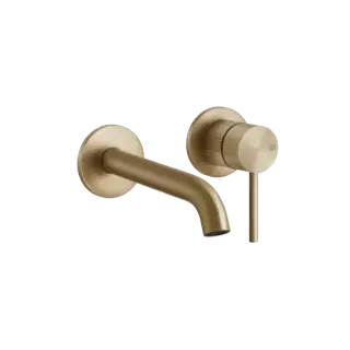 Смеситель для раковины Gessi 316 CESELLO 54486#726 цвет-warm bronze brushed PVD