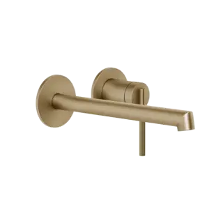Смеситель для раковины Gessi INGRANAGGIO 63583#726 цвет-warm bronze brushed PVD