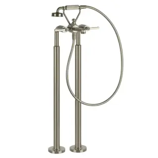 Смеситель для ванны Gessi VENTI20 65128#149 цвет-finox brushed nickel