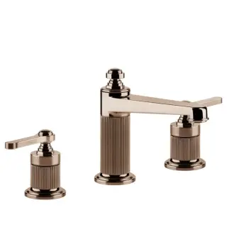 Смеситель для раковины Gessi VENTI20 65012#030 цвет-медь PVD