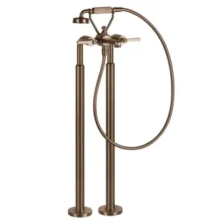 Смеситель для ванны Gessi VENTI20 65128#708 цвет-браш.медь PVD