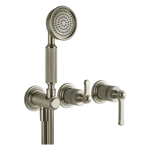 Смеситель для душа Gessi VENTI20 65036#149 цвет-finox brushed nickel