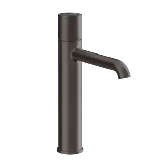 Смеситель для раковины Gessi HABITO DIAMANTATO 70606#707 black metal brushed PVD