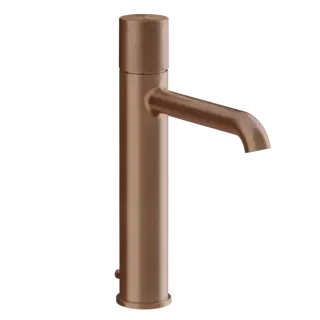 Смеситель для раковины Gessi HABITO DIAMANTATO 70605#708 цвет-браш.медь PVD